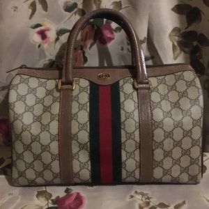 PRICE Drop!🔥GUCCI Supreme Boston Speedy satchel